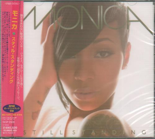Monica Still Standing Japanese Promo CD album (CDLP) (662096)